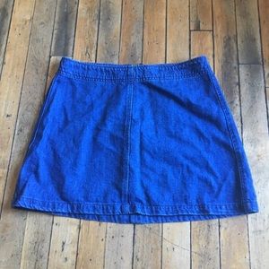 Brandy Melville Jean Skirt